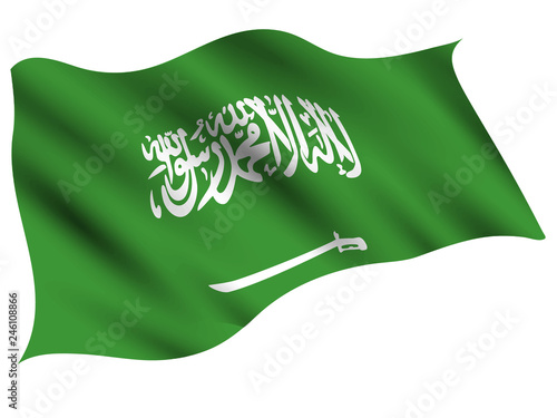 サウジアラビア　 国　旗　アイコン