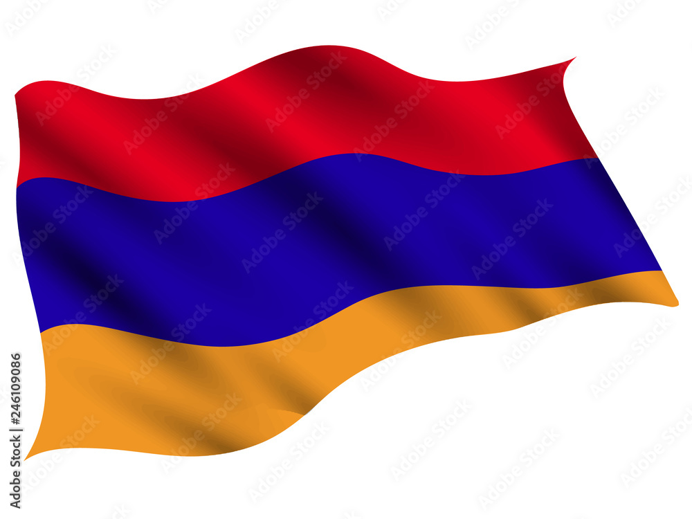 アルメニア　 国　旗　アイコン
