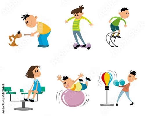 Children on the playground