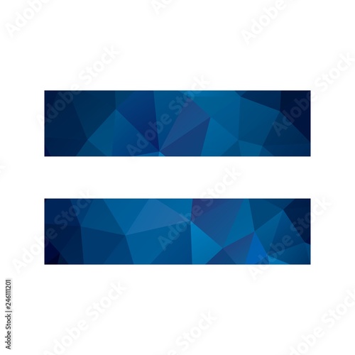 Equal To Vector Icon