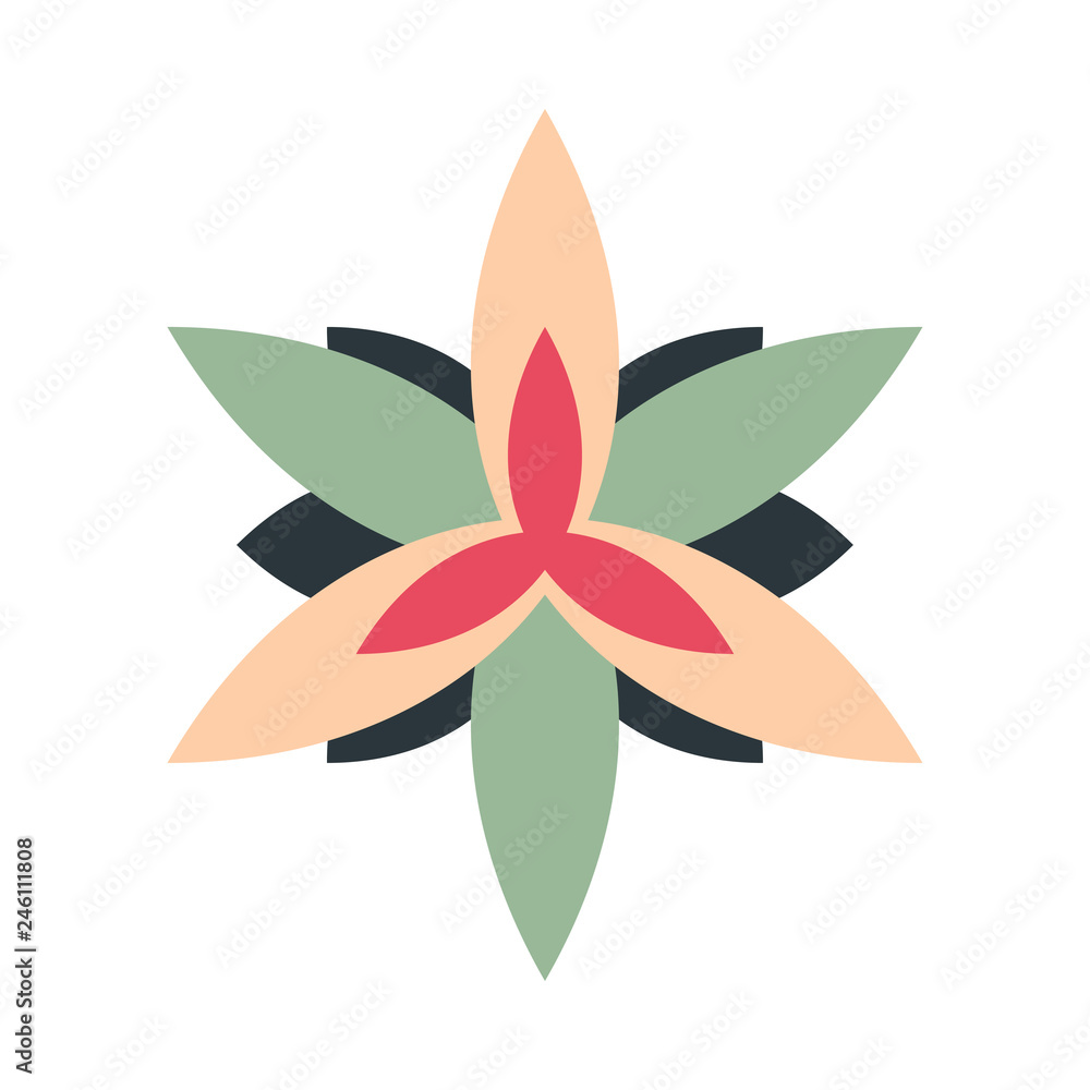 Abstract Floral Vector Decoration Abstract Floral Vector Decoration