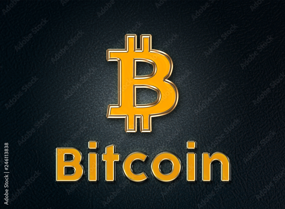 Bitcoin - kryptowaluta - ilustracja