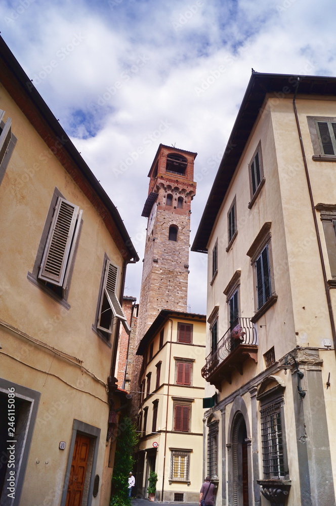 Clock Tower, Lucca, Tuscany, Italy