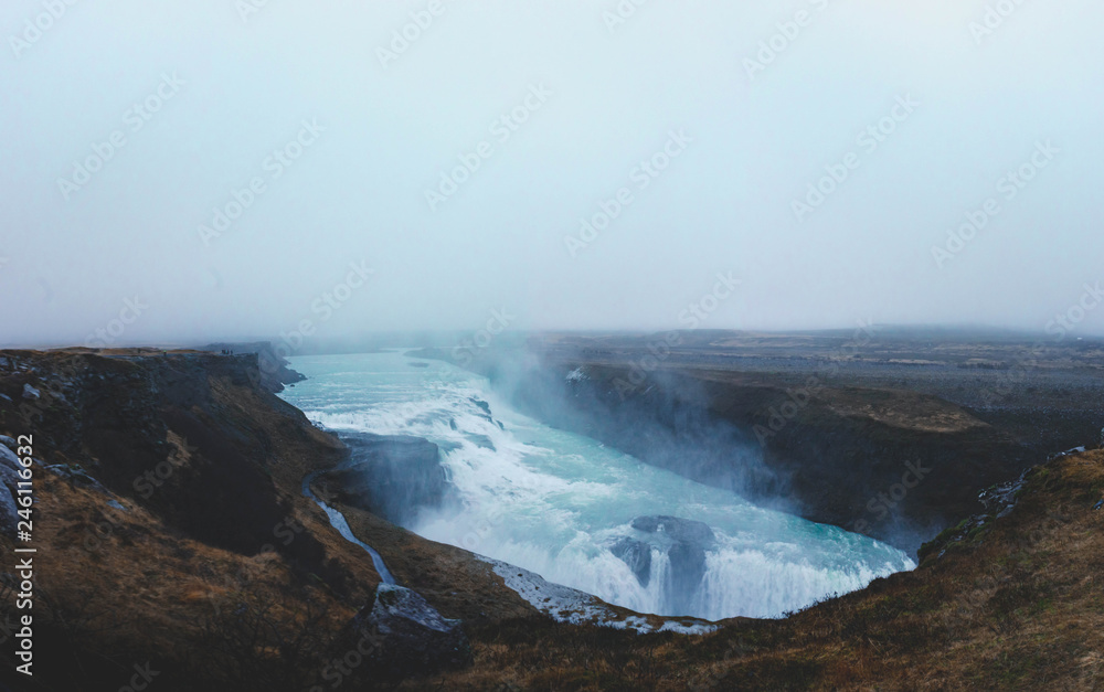 Fototapeta premium Gullfoss Waterfall, Iceland