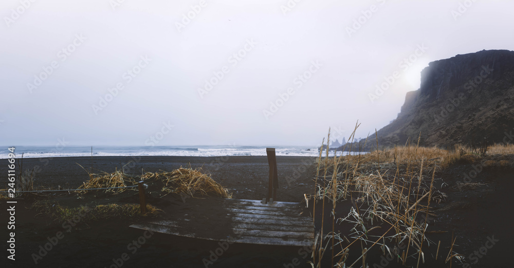Blacksand Beach, Iceland