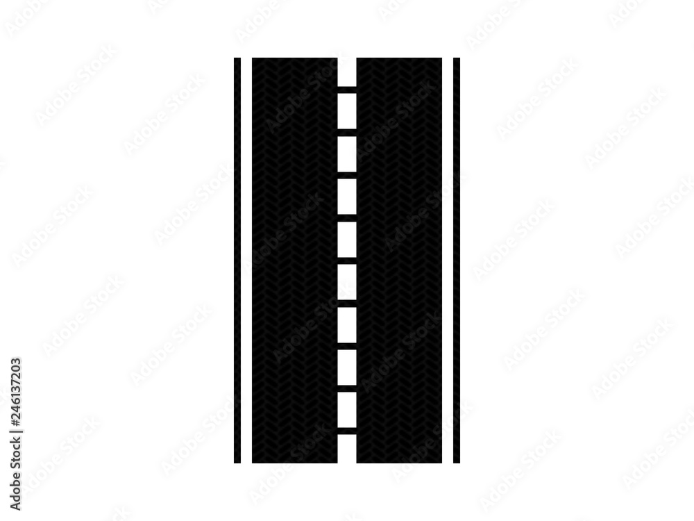 illustration road icon illustration road icon