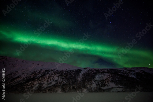 Fototapeta Naklejka Na Ścianę i Meble -  Polarlicht über Norwegen