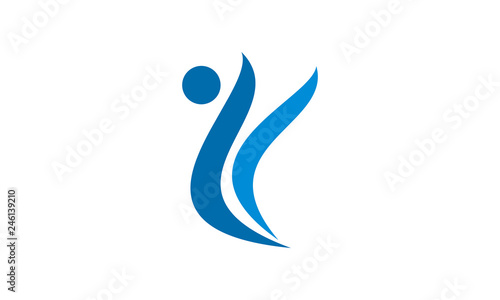 healty fitness logo