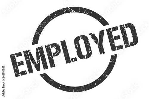 employed stamp