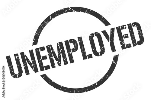unemployed stamp