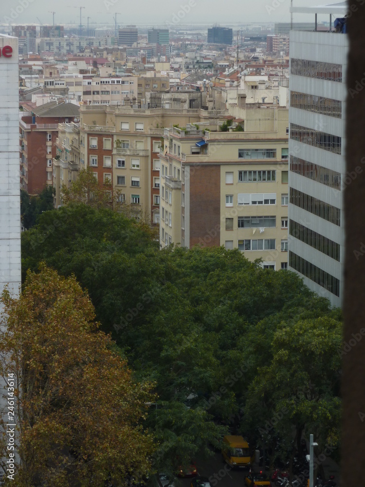 Barcelona buildings. Catalonia.Spain Barcelona buildings. Catalonia.Spain