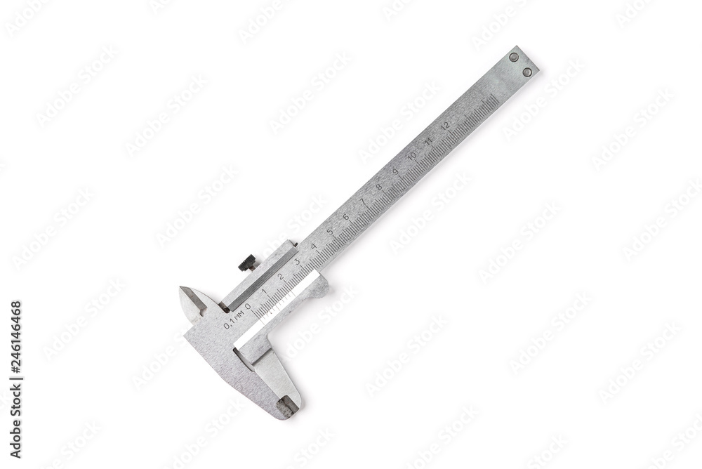 Caliper isolated on white background. Caliper isolated on white background.