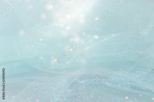 Vintage tulle chiffon texture background. wedding concept. photo