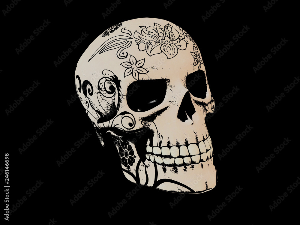 Meksykańska czaszka - Calavera