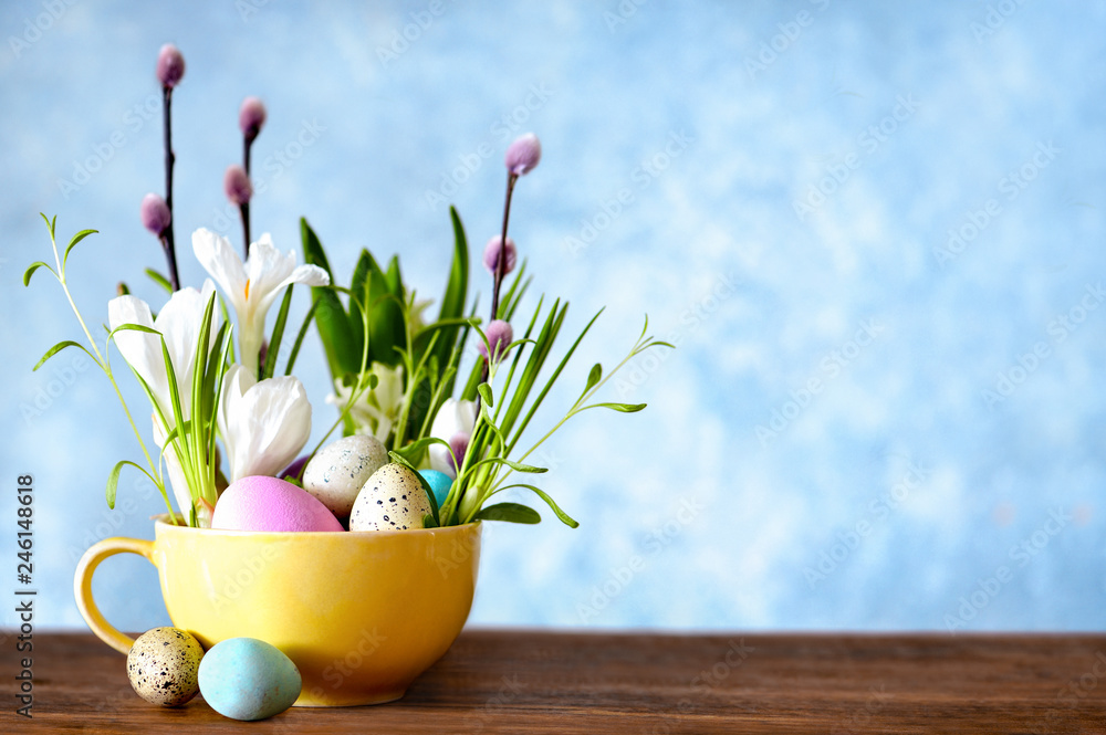 Obraz premium Easter deoration holiday concept