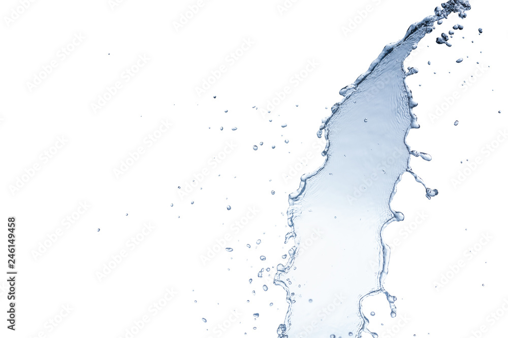 Obraz premium Water splash isolated this has clipping path.