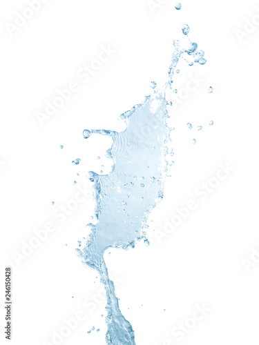 Water splash isolated this has clipping path.