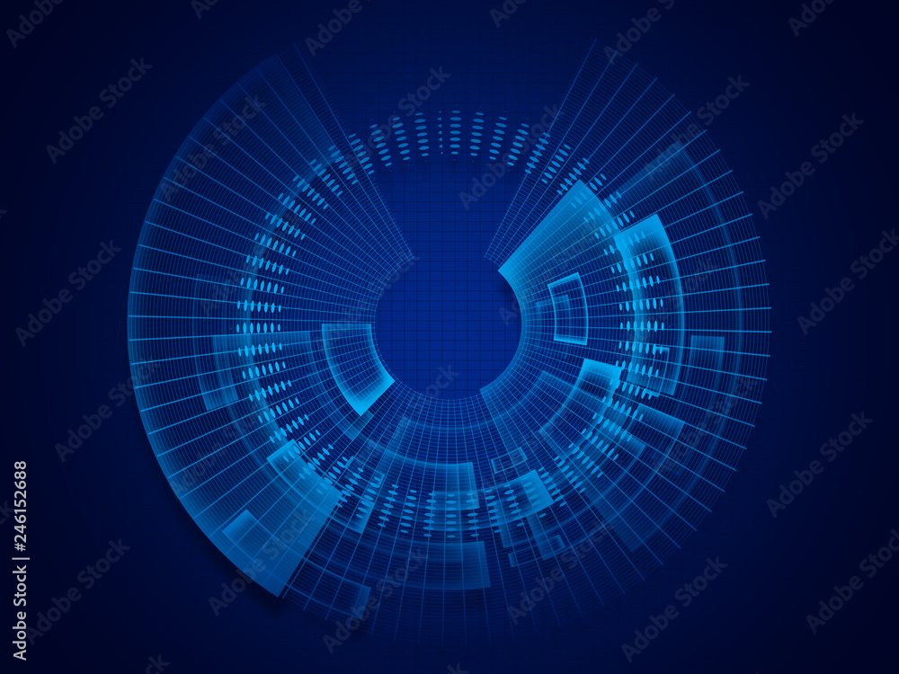 Futuristic sci fi technology pattern concept background Futuristic sci fi technology pattern concept background