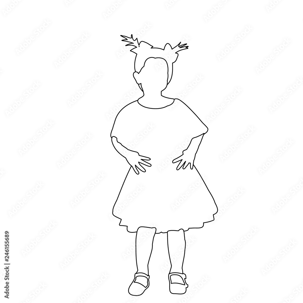 vector, isolated, child sketch, icon vector, isolated, child sketch, icon