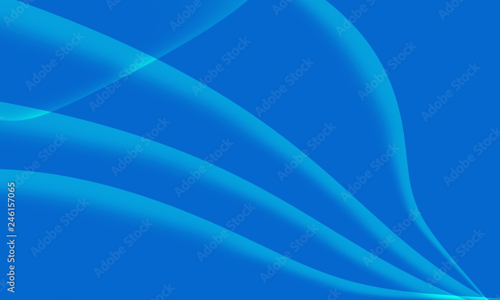 Obraz premium abstract blue background with waves