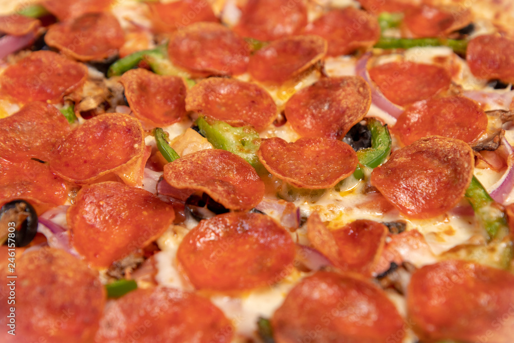 pizza close up pizza close up