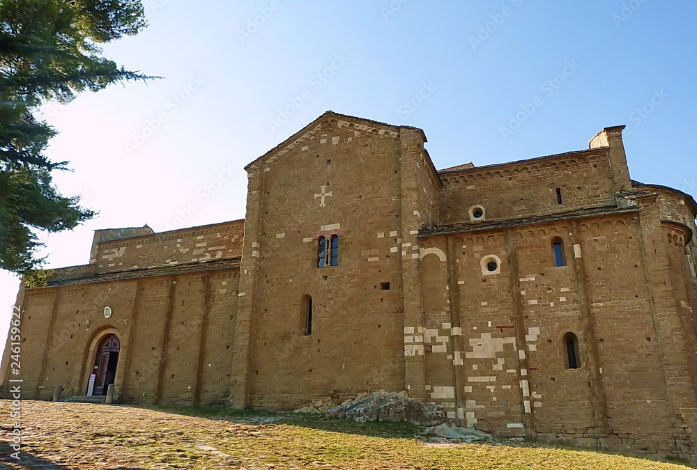 Cathedral of San Leo, Emilia Romagna, Italy