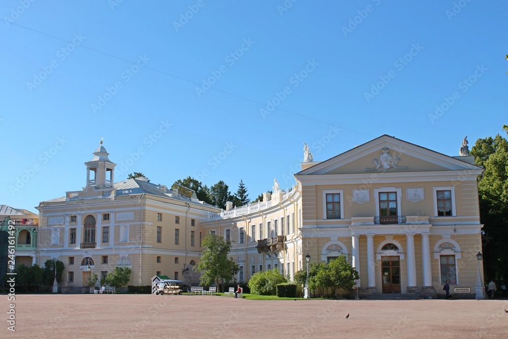 Outhouse of the Pavlovsk Palace. Pavlovsky Park. The city of Pavlovsk.