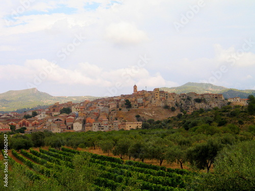 Xerta. Village of Tarragona. Cataonia.Spain