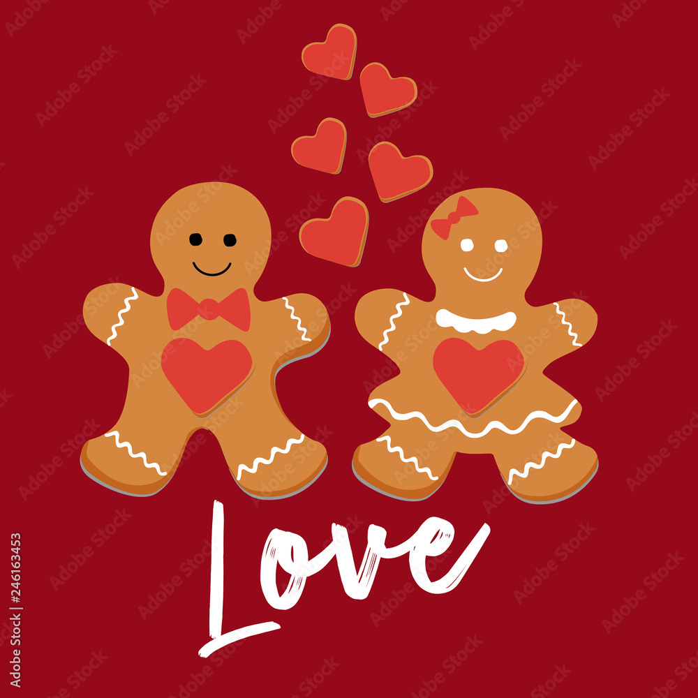 gingerbread cookie valentines day gingerbread cookie valentines day