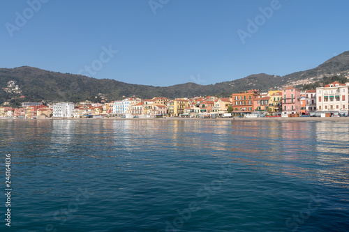 Italian Riviera. Seafront at the resort of Alassio