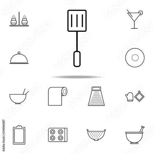 kitchen spatula icon. kitchen icons universal set for web and mobile