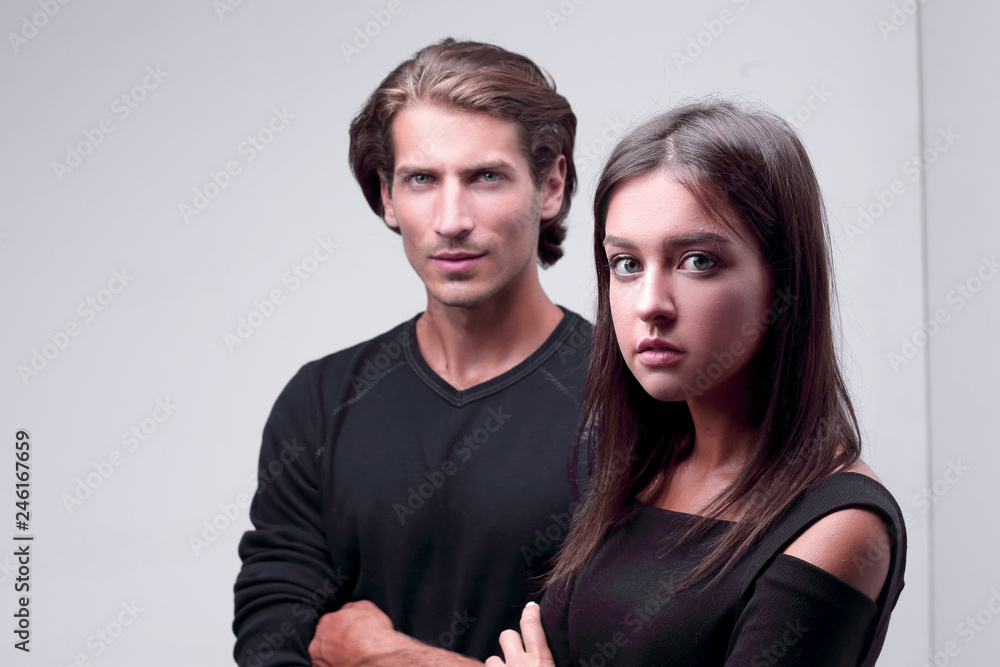 young couple thinking about problems young couple thinking about problems