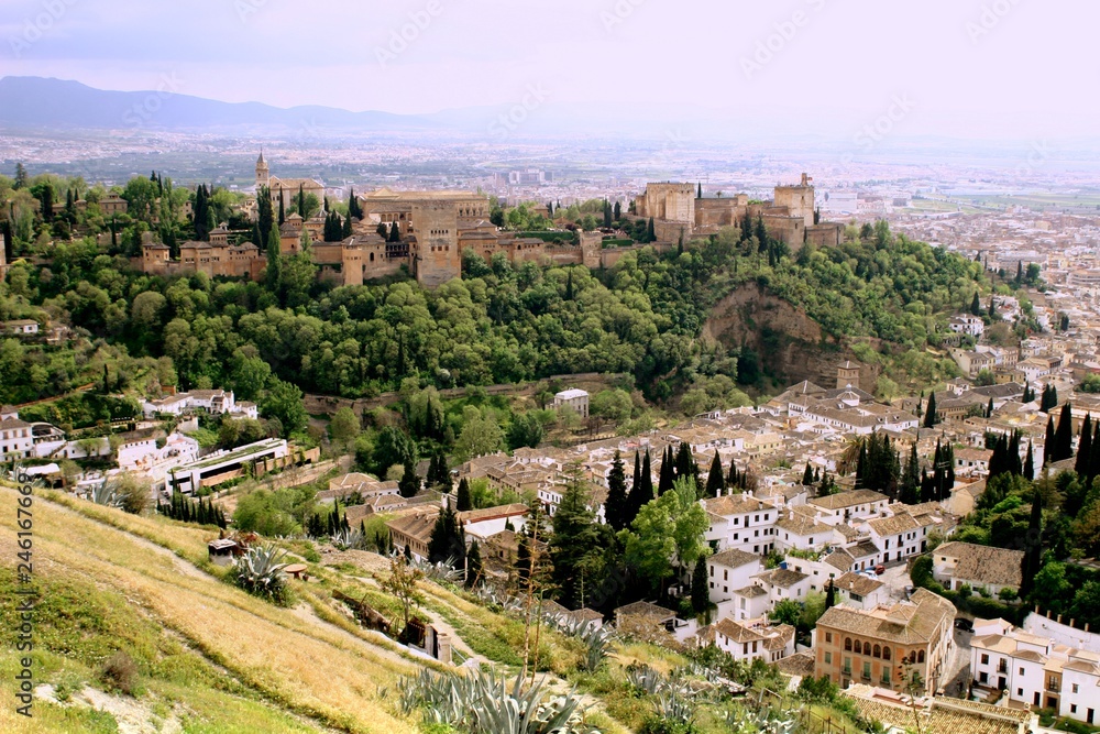 Granada. Historical city of Andalusia. Spain