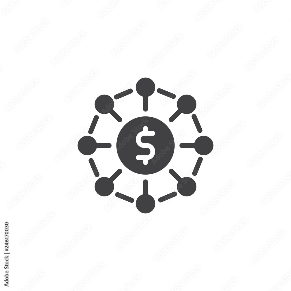Crowdfunding vector icon. filled flat sign for mobile concept and web design. Money management simple solid icon. Symbol, logo illustration. Pixel perfect vector graphics Crowdfunding vector icon. filled flat sign for mobile concept and web design. Money management simple solid icon. Symbol, logo illustration. Pixel perfect vector graphics