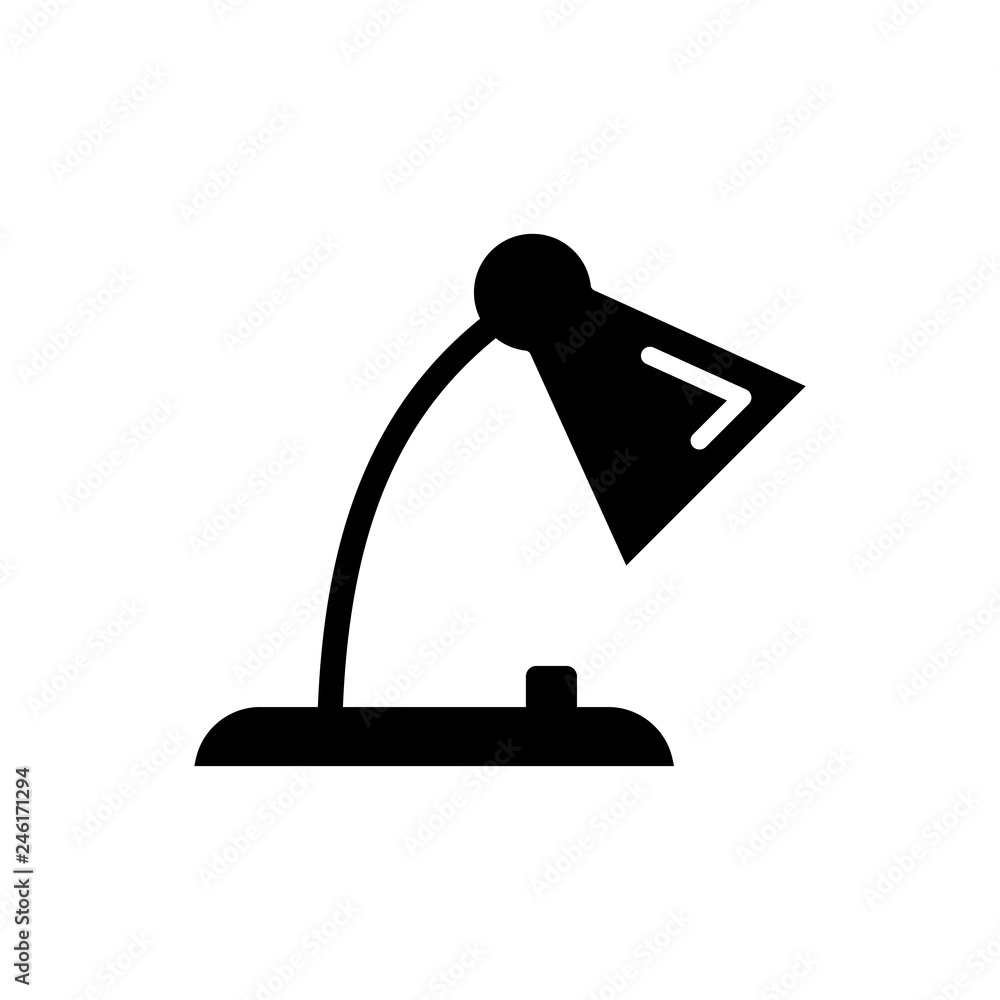 Desk Lamp Icon Desk Lamp Icon