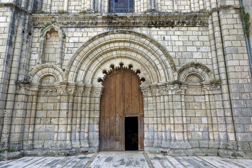 Abbaye Saint-Étienne de Bassac, Charentes, Nouvelle-Aquitaine, France