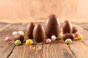 chocolate easter egg