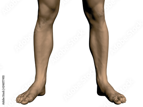Male feet