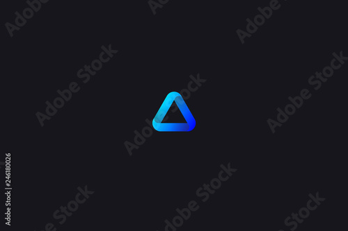 Free Download triangle logo design - GFXLoad