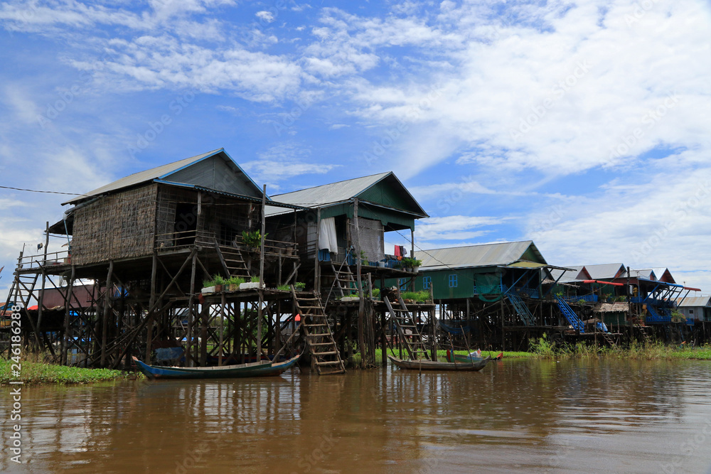 Tonle Sap stilt houses, Cambodia Tonle Sap stilt houses, Cambodia