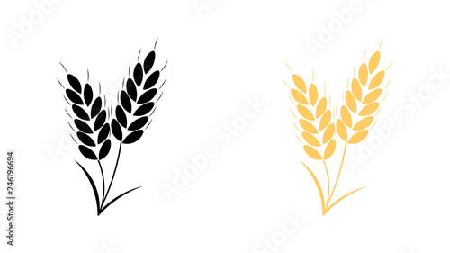 Whole grain icon vector design