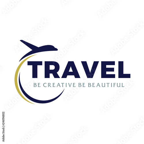 Travel, Aviation, Travel Agency Logo Vector