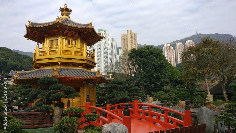 Fototapeta premium Jardin Nan Lian en Hong Kong