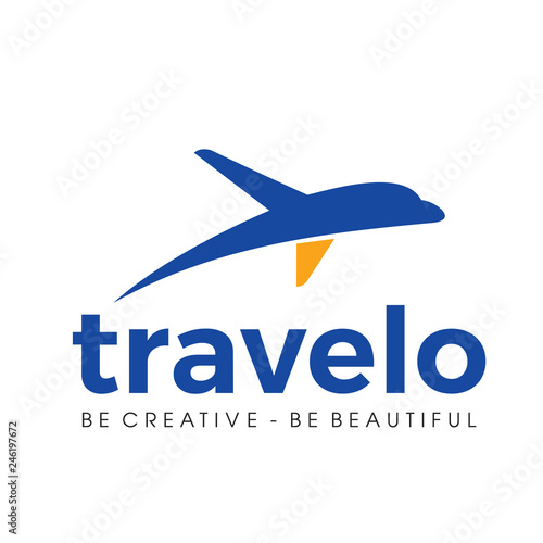 Travel, Aviation, Travel Agency Logo Vector