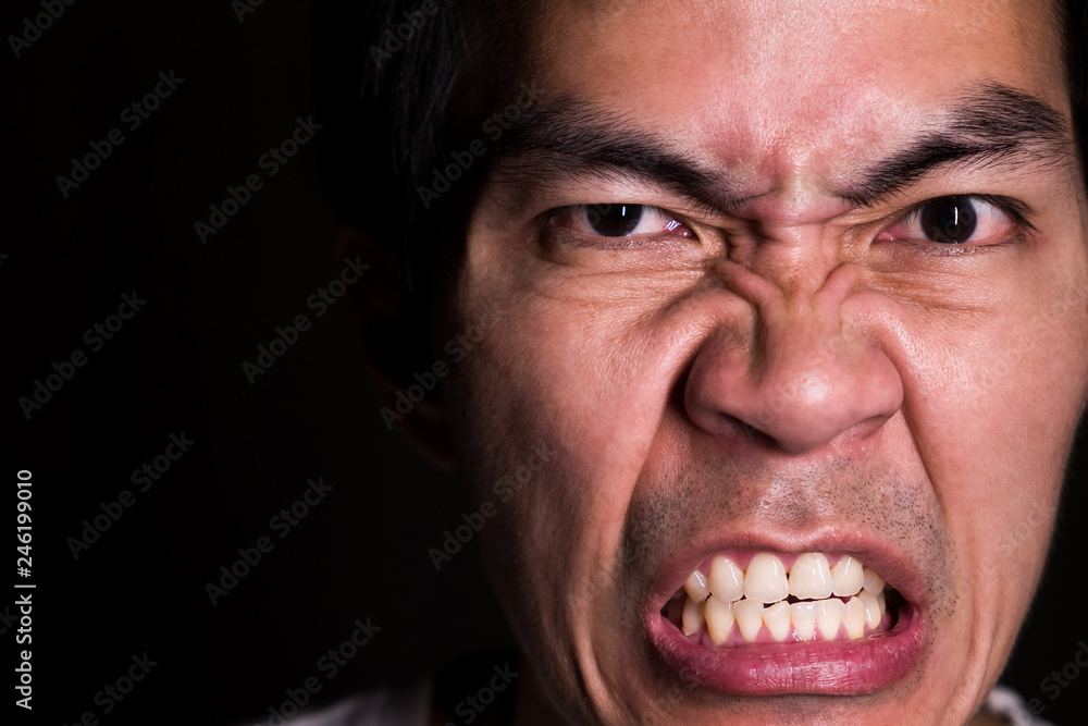 A portrait of crazing man because he doesn't get what he wants. Angry emotion is represent serious, terrible and negative emotion. His age is 36 years old. A portrait of crazing man because he doesn't get what he wants. Angry emotion is represent serious, terrible and negative emotion. His age is 36 years old.