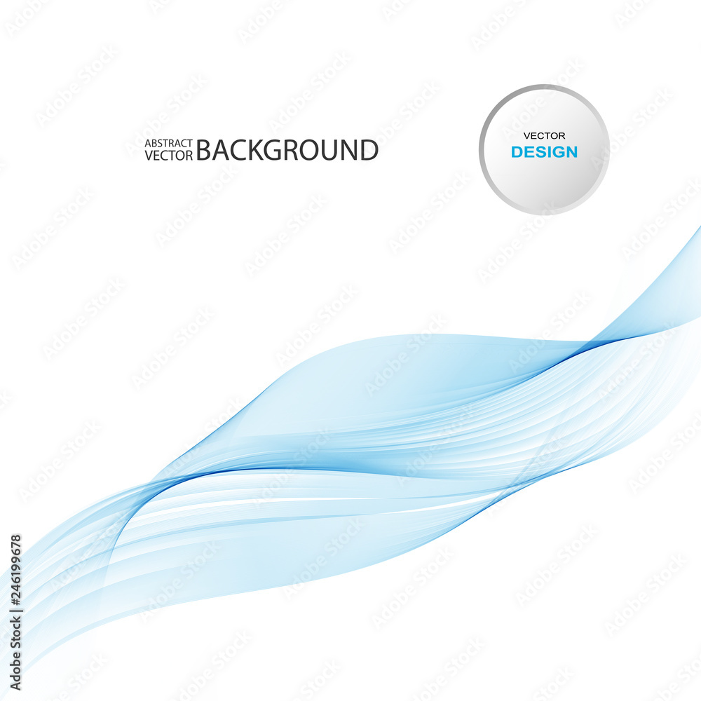 Abstract light blue background. Background with transparent blue wave. Abstract light blue background. Background with transparent blue wave.