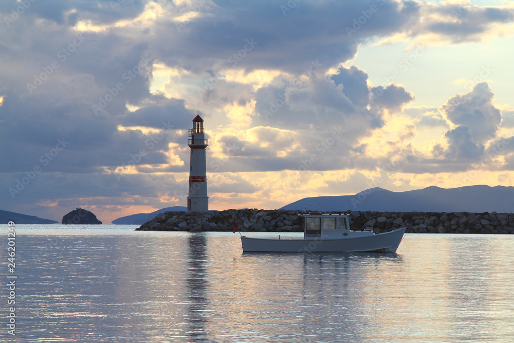 A small seaside town Turgutreis