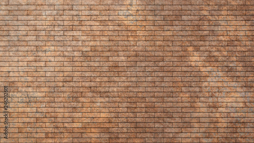 Ziegel Mauer Wand Hintergrund Braun Rot Schmutzig Alt