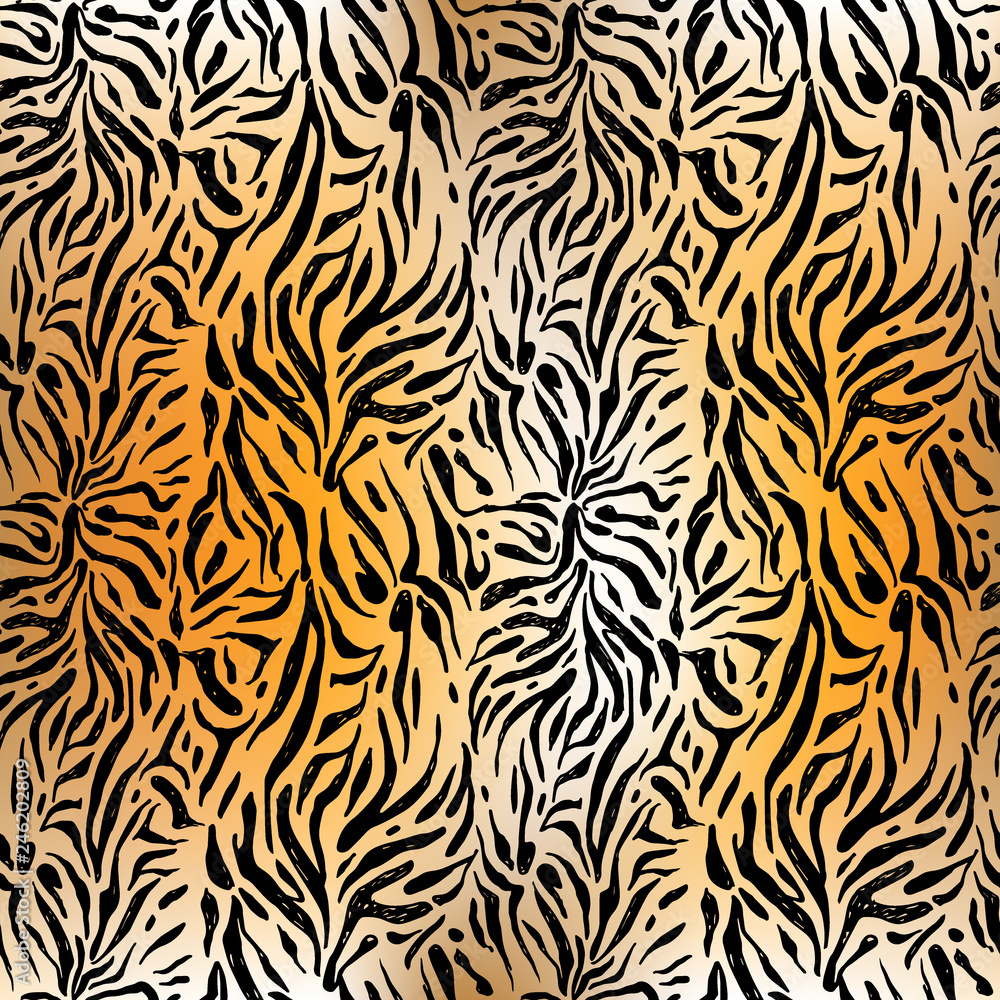 Textured zebra seamless Textured zebra seamless