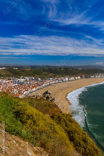 Wallpaper Mural Beach in Nazare - Portugal Torontodigital.ca